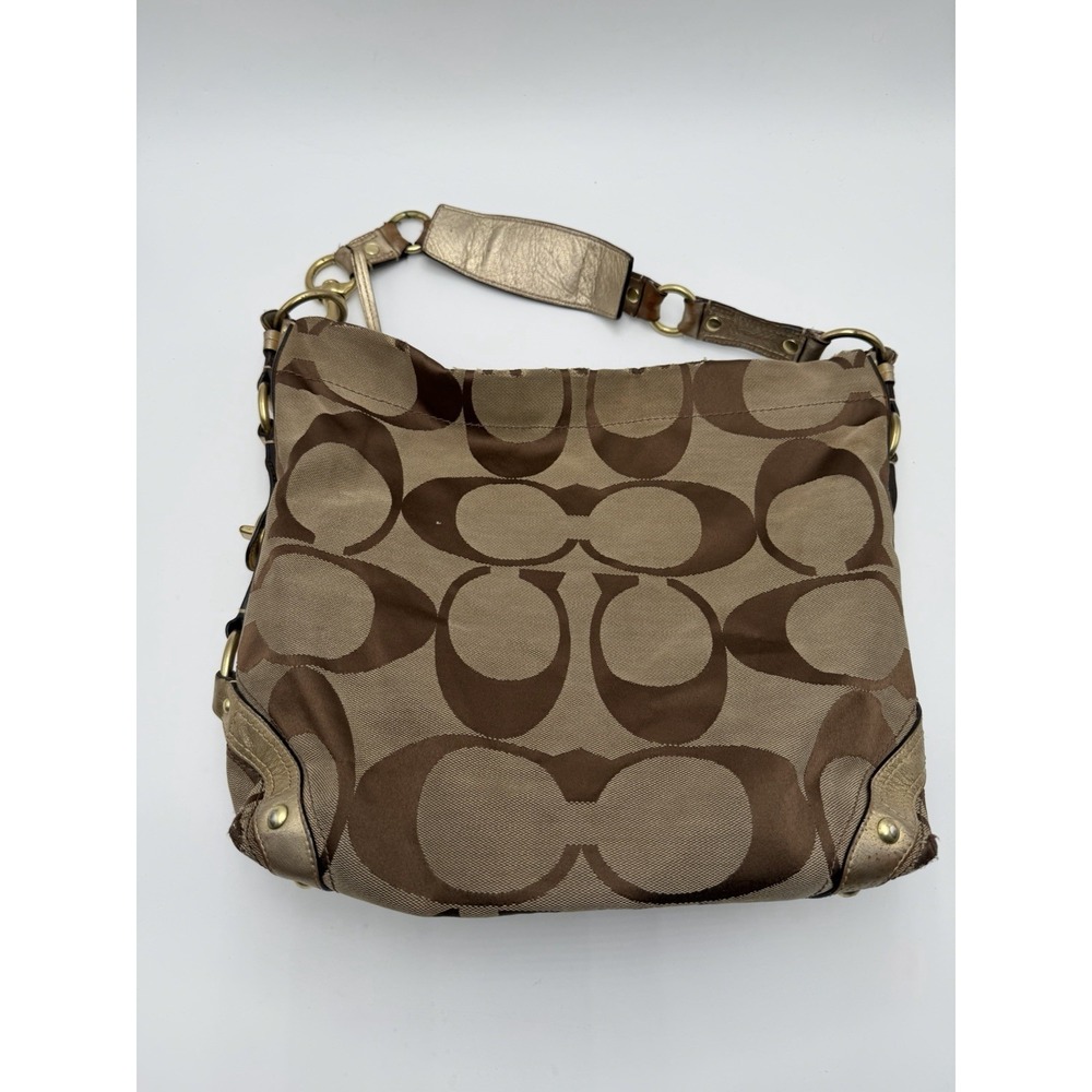 Coach Signature Carly Large Hobo Bag Y2K